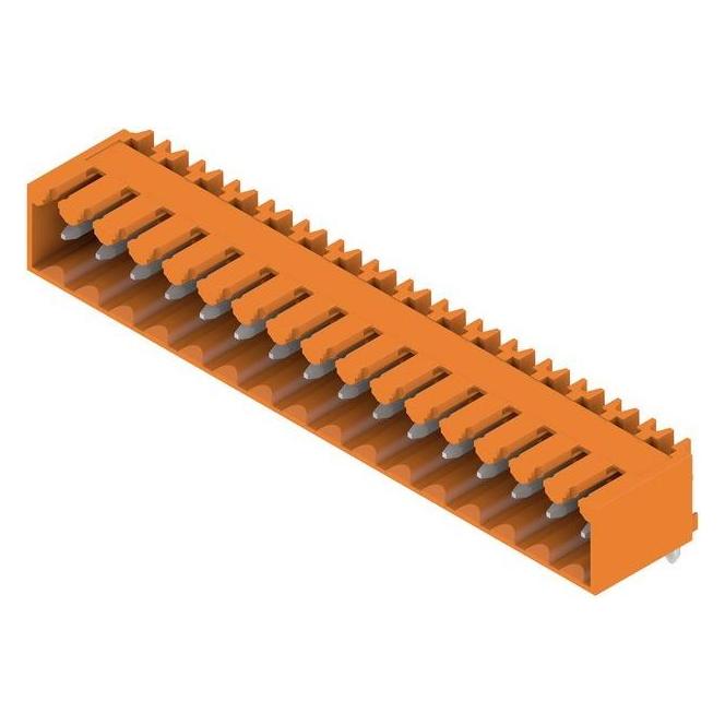 Weidmüller 16 way horizontal PCB header,3.5mm pitch (1605210000)