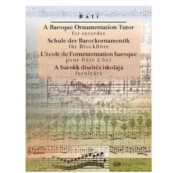 Schule der Barockornamentik, Fachbücher von Hal Leonard Corp, Janos Bali