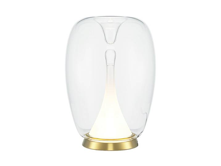 LED Design Tischlampe „Splash“ Transparent Maytoni
