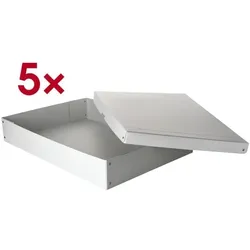 Falken Archiv-Box »PURE Box PRO DIN A2 100mm« 5 Stück, 44x10x62 cm