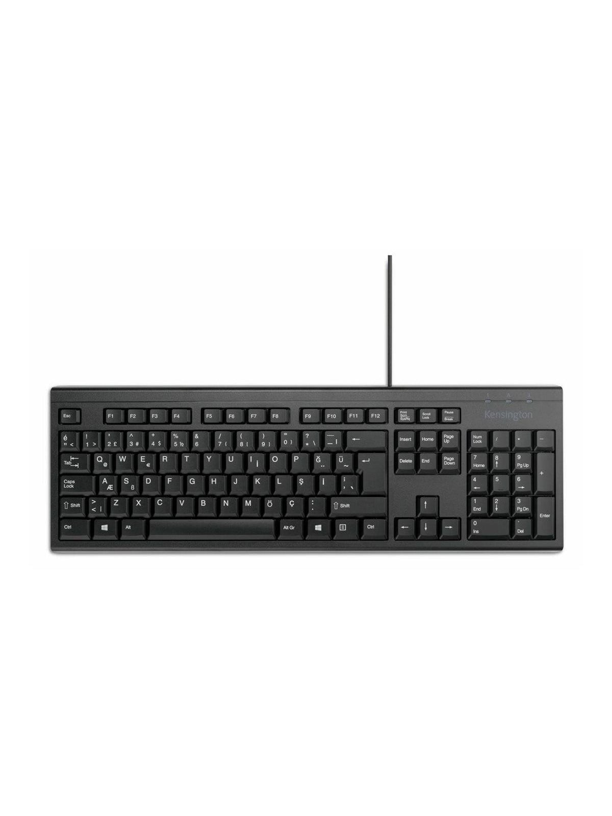 Kensington KB100 EQ - Tastatur - Schwarz