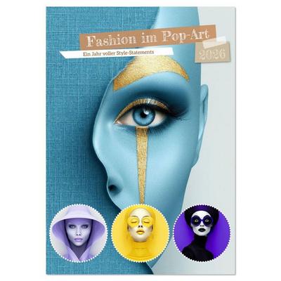 Fashion im Pop-Art (Wandkalender 2026 DIN A3 hoch), CALVENDO Monatskalender