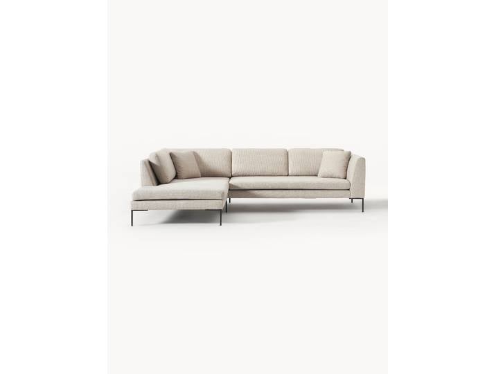 Ecksofa Emma mit Metall-Füßen