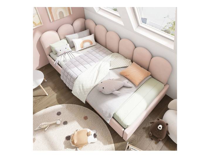 STILVORA Polsterbett 90×190 mit Schublade,Schlafsofa Stauraumbett mit Lattenrost,Samt (1-tlg)