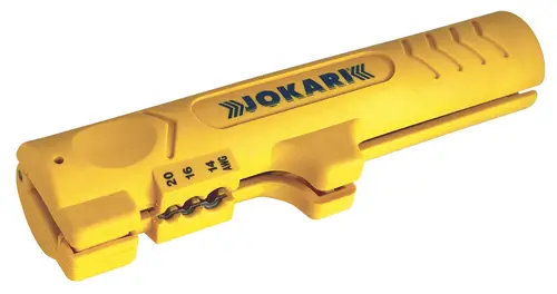 JOKARI Abmanteler Strip No. 14 für Rundkabel oder Flachkabel passend für Rundkabel Außendurchmesser 4,0 - 13,0mm, 5/32