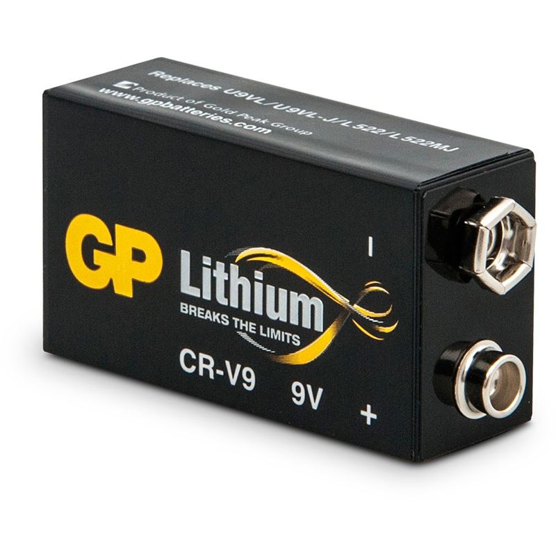 GP Batteries CR-V9 Lithium E Block Batterie 9.0 V 1er Pack