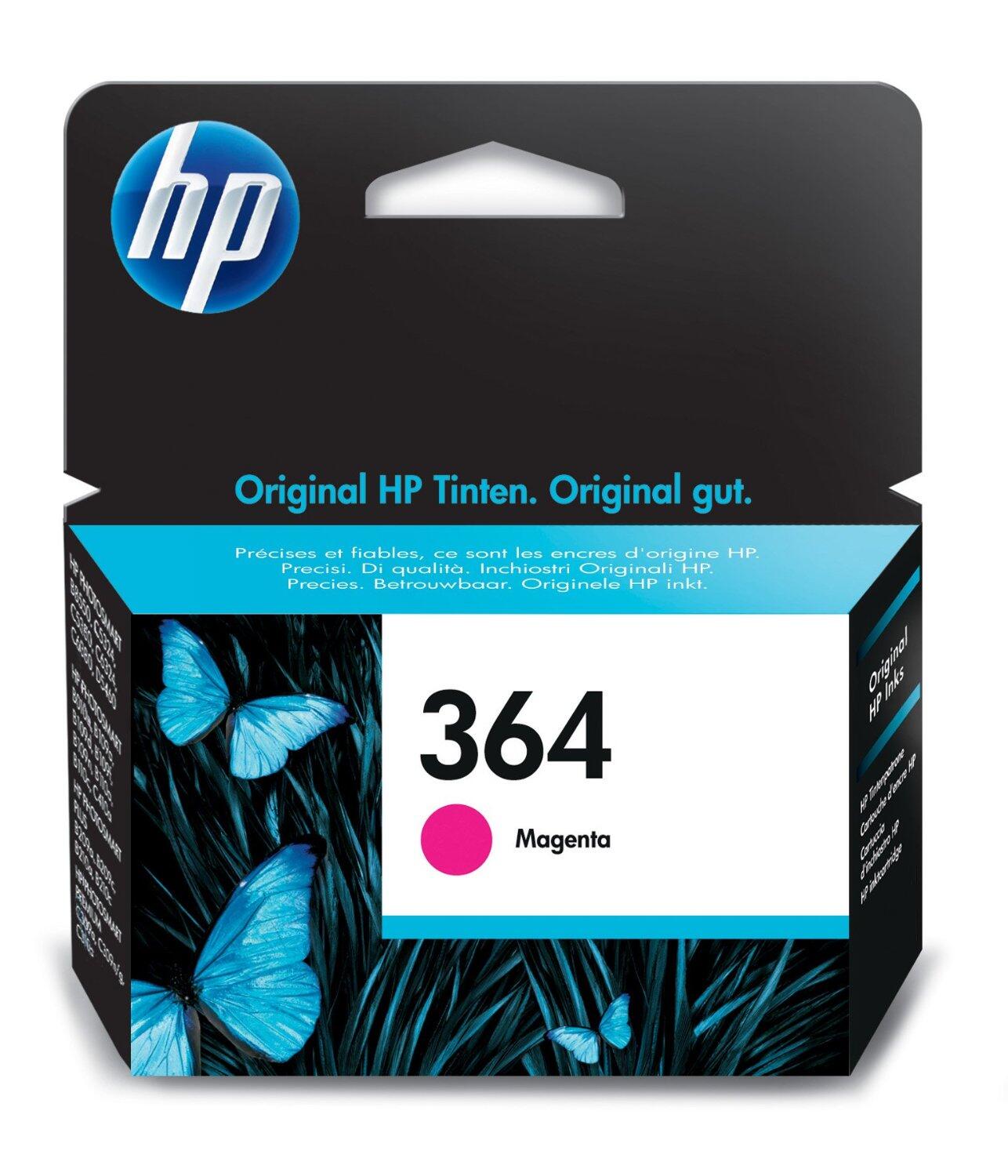 HP Inc. HP Original 364 Druckerpatrone magenta 300 Seiten 3ml (CB319EE) CB319EE#BA1