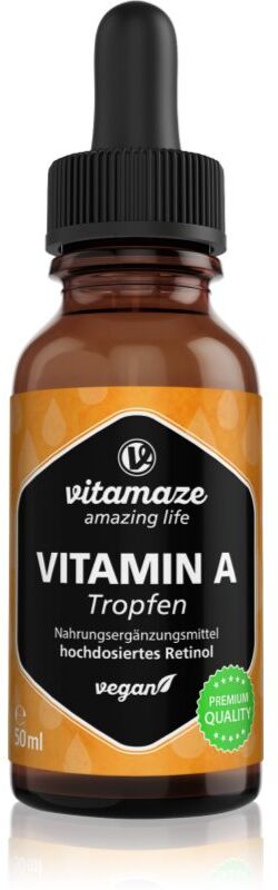 Vitamaze Vitamin A Drops gouttes à base de vitamine A 50 ml