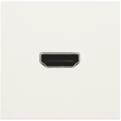 Niko Züblin 101-69416 Abdeckung mit HDMI zu Schrauben Verbindung white 10169416