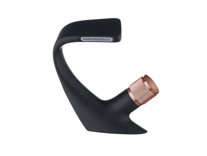 Robinet de salle de bains cascade avec poignée moletée, mitigeur d'eau chaude et froide, robinet de lavabo noir mat, or Rose, Chrome