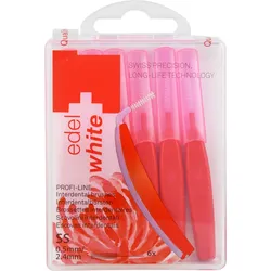 Edelwhite pro Interdentalbürste S Rot 0.5-2.4Mm 6 ST