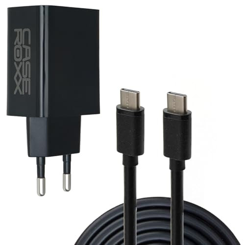 Caseroxx 20W USB Type-C Power Delivery oplader en kabel voor Teufel Boomster 4, Boomster Go en Rockster Go 2