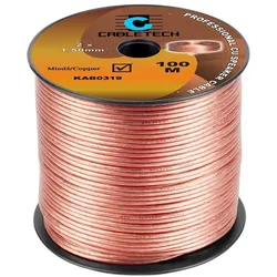 Cabletech 1,5-mm-Lautsprecherkabel (0.15 m, 1.50 mm2), Lautsprecherkabel