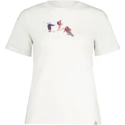 Maloja Damen T-Shirt W SCHLARIGNAM. T-SHIRT, Größe XS in Beige Beige