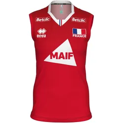 Errea, Damen, Sportshirt, Frauen Libero-Trikot Frankreich 2025/26 (L), Rosa, Rot, Weiss, Mehrfarbig, L