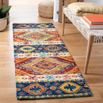 SAFAVIEH Handmade Aspen Helene Boho Tribal Wool Rug