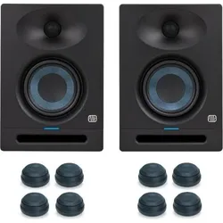 PreSonus Eris Studio 4 Boxen 1 Paar mit Boxen-Füsse (Aktiv, Paar), Monitor Lautsprecher