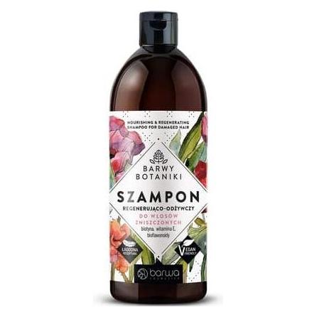 Barwa Colours Colours Of Botany Regenerating And Nourishing Shampoo For Damaged Hair 480Ml (Flüssiges Shampoo, 480 ml) (33428107)