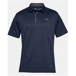 Under Armour, Herren, Sportshirt, Tech Polo (XS), Blau