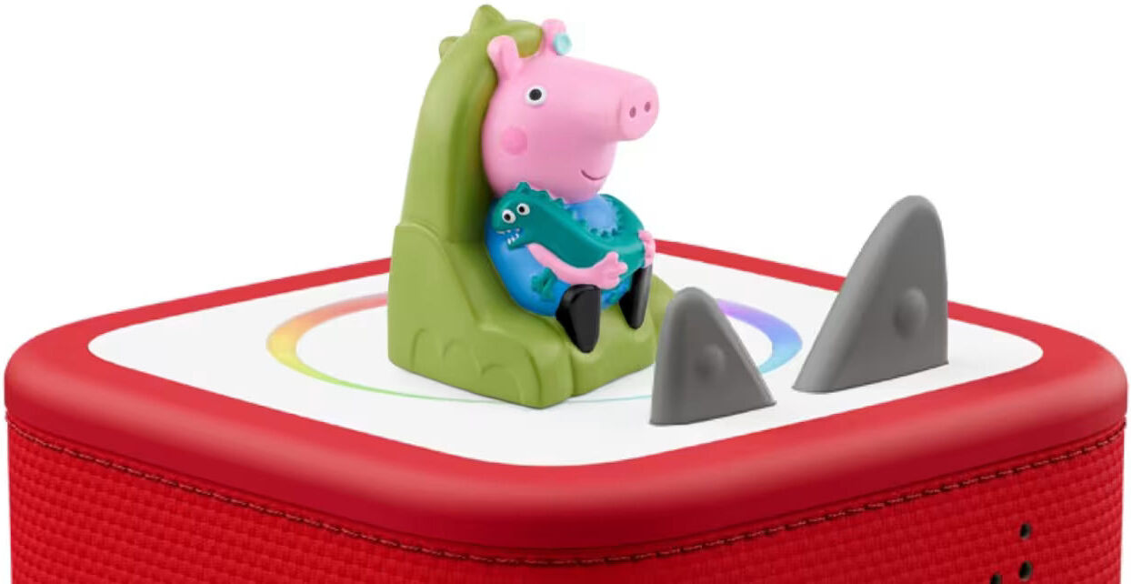 Tonies - Peppa Pig: George's New Sounds - Official Peppa Pig Tonie with 7 Heartwarming Stories for Kids