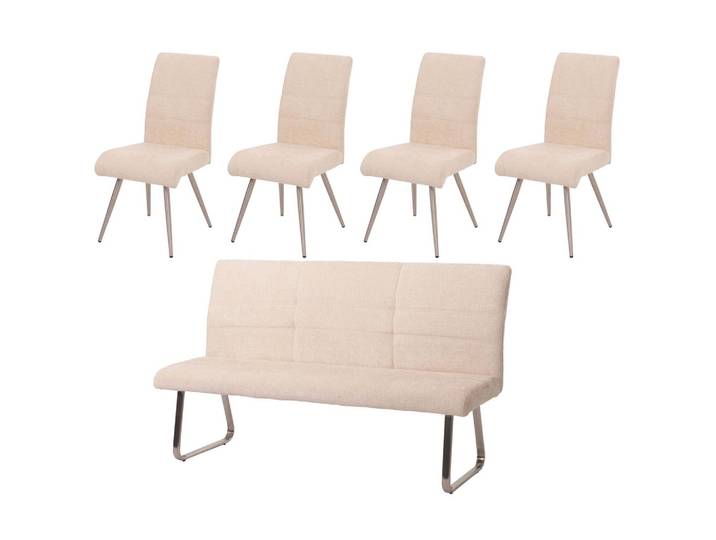 ESSZIMMER-SET Beige 5er-Set