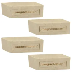magnetoplan Magnete 6,0 x 2,0 x 1,3 birke