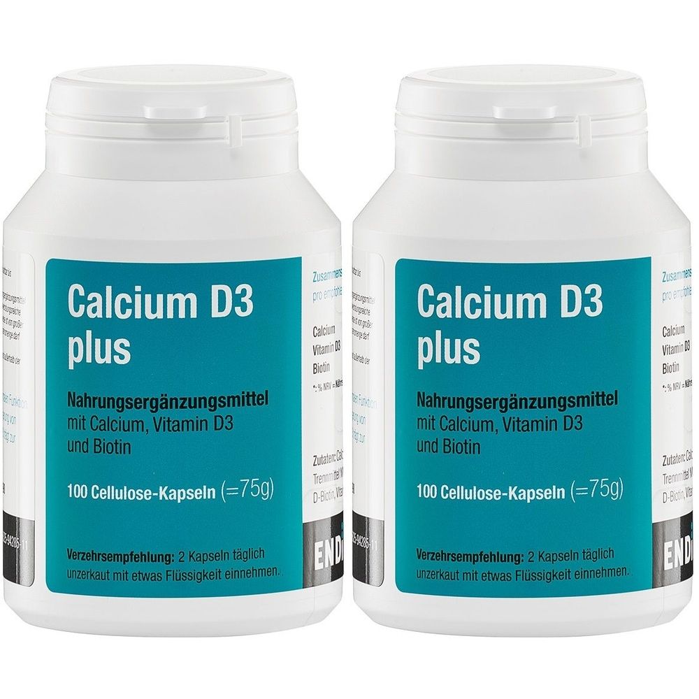 Calcium D3 Plus Kapseln 2x 2x100 St