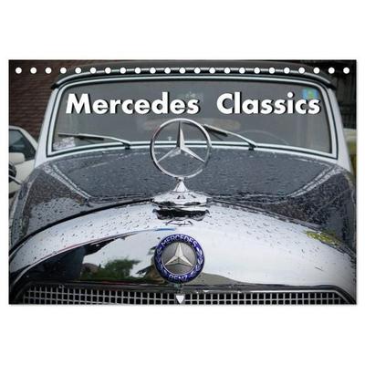Mercedes Classics (Tischkalender 2026 DIN A5 quer), CALVENDO Monatskalender