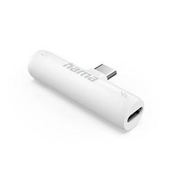 hama 00201723 Audio-Adapter, USB-C - 3,5-mm-Klinke, USB-C PD inkl. Ladefunktion