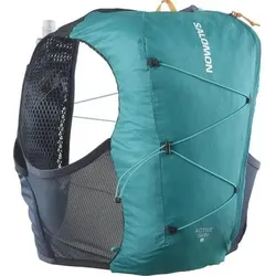 SALOMON Rucksack ACTIVE SKIN 8 SET Tahitian Tide/CARBON/P, Größe XS in Blau Blau