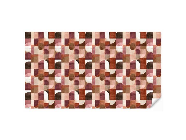 OnlyWow Tapete - Geometrie - Modern - Retro - 450x240 cm, Mehrfarbig, Papier, Rechteckig, 450x240 cm, Tapeten & Wandverkleidungen, Vliestapeten