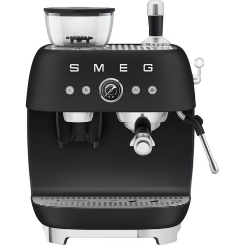 SMEG EGF03BLMEU Siebträgermaschine schwarz matt