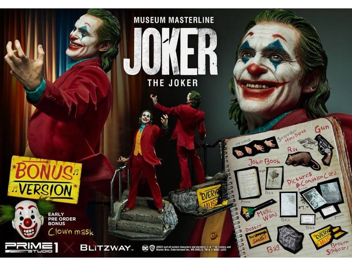 Prime 1 Studio Sammelfigur Prime One Studio The Joker Museum Masterline 1/3 Joker 70 cm Statue Bo