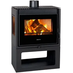 Kamin PRITY PM3-TV – 13 kW, Effizienzklasse A+, 150 mm Rauchrohr, 81% Wirkungsgrad