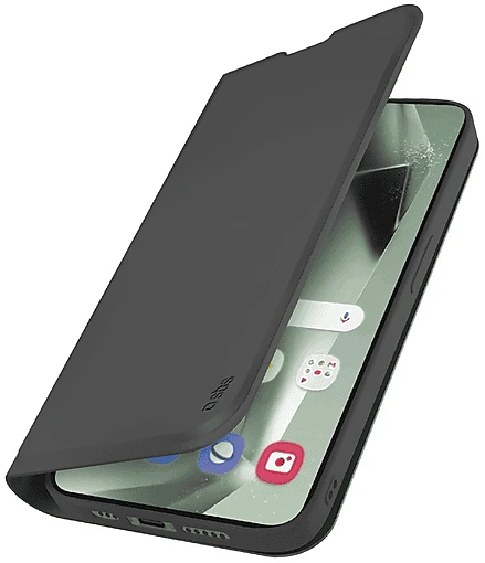 SBS Wallet Stand Galaxy S24 FE schwarz