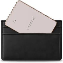 Satechi FindAll Portemonnaie Karte (Apple Find My, Google Find Hub), Tracker, Rosa, Gold