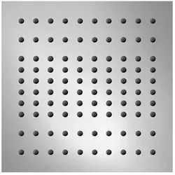 Gessi Binario, Modul Strahlart Regen 200x200 mm mit EASY-Fix-Installation zur digitalen Ansteuerung über Touchscreen, 61131238, Farbe: Edelstahl glanz