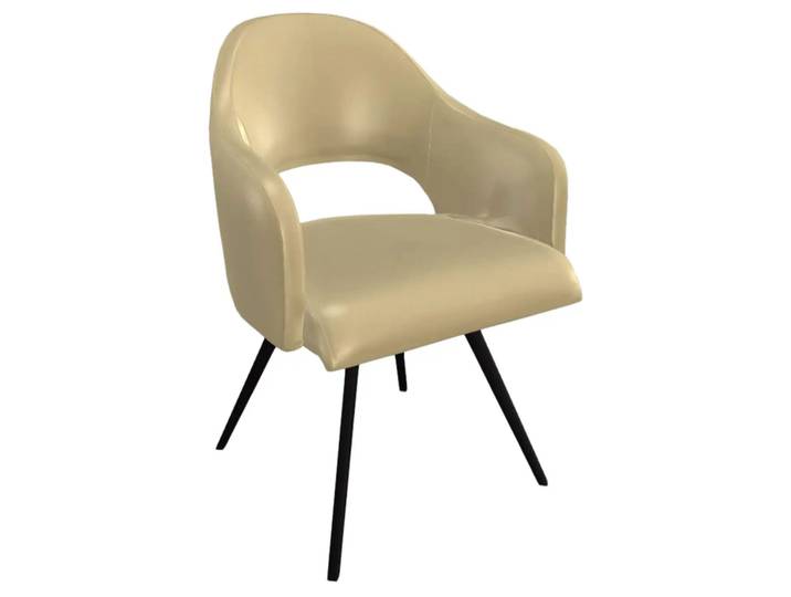 Drehstuhl Salesa Trendstühle / Farbe: Polar / Material: Leder