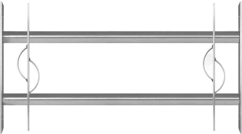 fenetre24.com Grille de défense télescopique en acier – Protection fenêtre Marseille 500-650 x 300 mm