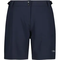 CMP Campagnolo, Damen, Velohosen, Free Bike Bermuda with Inner Mesh (42, L), Blau