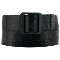 Carhartt Nylongürtel Ladder Lock A0005768 flache Schnalle Black/Black M