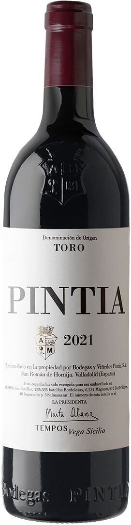 Pintia Vino tinto 2021 Toro botella 37,5 cl.