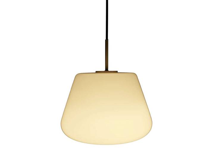 Ballerina Pendelleuchte Ø30 Weiß - Antidark - Wohnzimmer - Glas