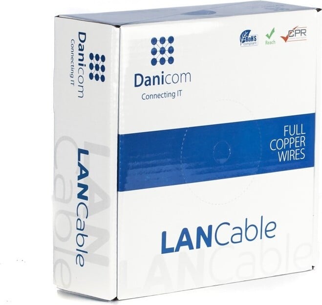 DSIT DANICOM CAT5E UTP Netwerkkabel 100 meter