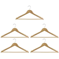 alpina, Kleiderbügel, Kleiderbügel Holz 5er Set (5x)