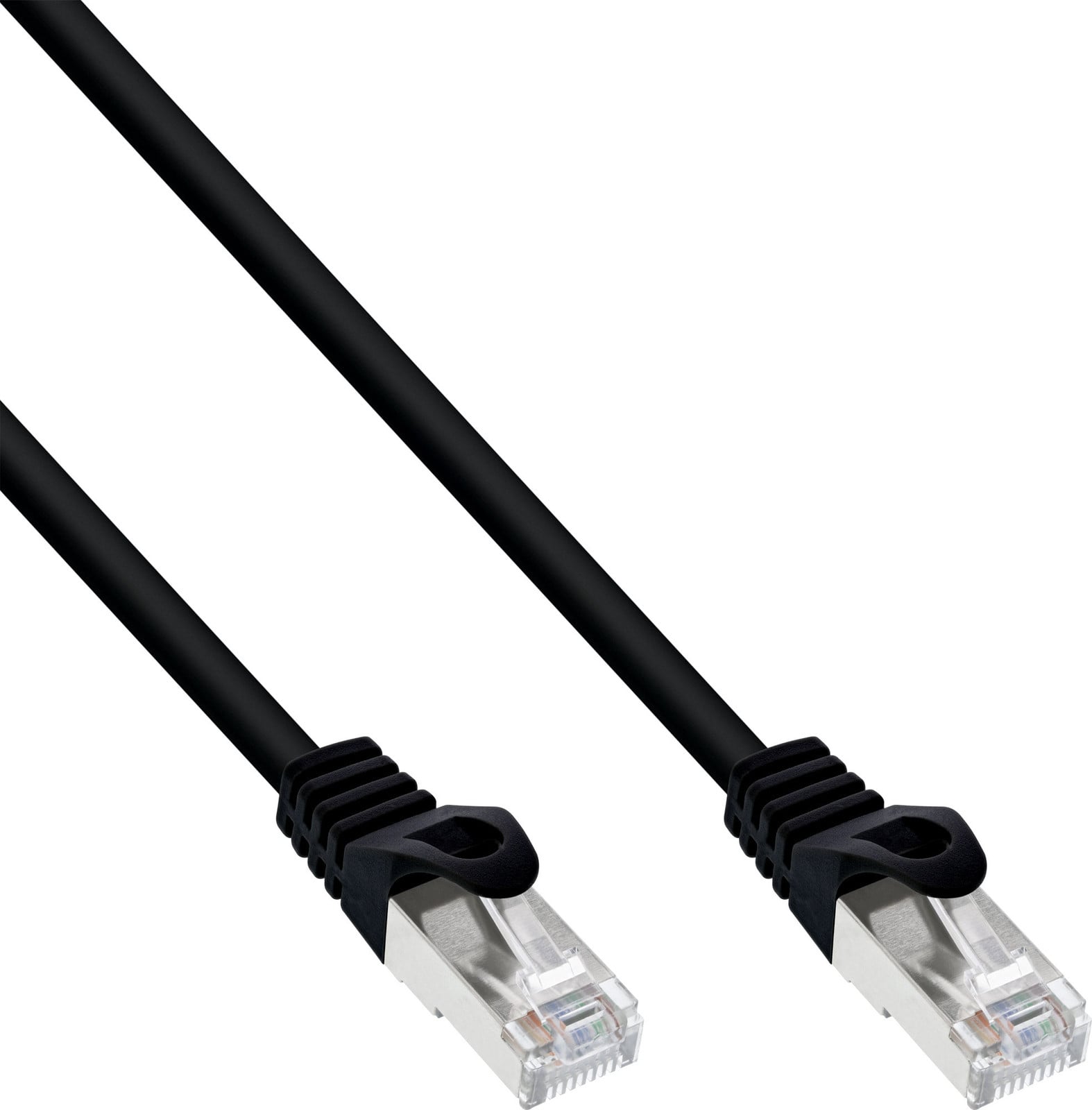 InLine Cat5e S-FTP SF/UTP netwerkkabel, 7,5 meter, zwart
