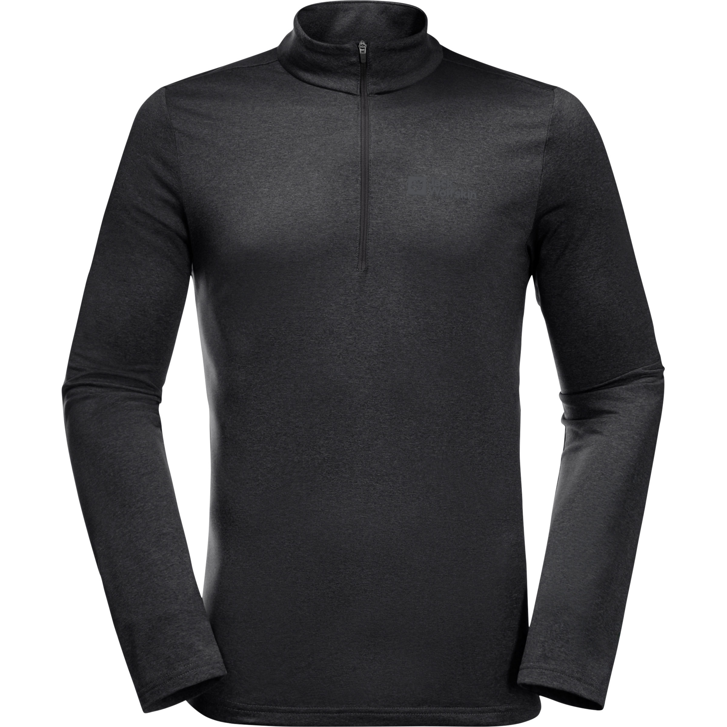 Jack Wolfskin Sky Thermal HZ Herren Longsleeves schwarz Größe S Camping Klein verpackbar
