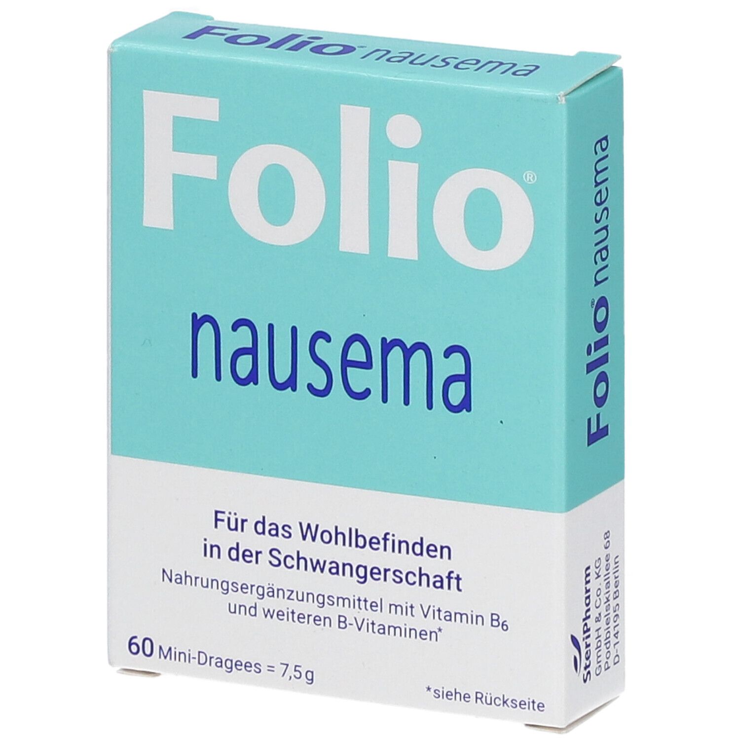 Folio nausema Dragees 60 St