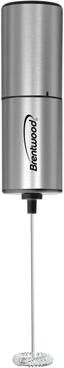 Brentwood Powerful Battery Operated Stainless Steel Electric Milk Frother