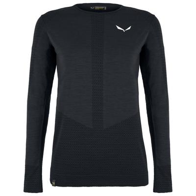 Salewa - Women's Zebru Responsive L/S Tee - Merinounterwäsche Gr 36 schwarz